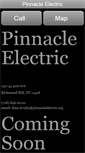 Mobile Screenshot of pinnacleelectric.org