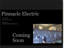 Tablet Screenshot of pinnacleelectric.org